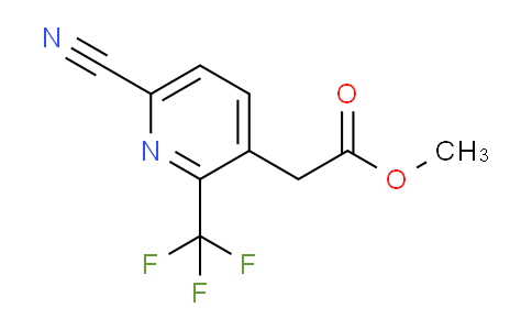 Methyl 6-cyano-2-(trifluoromethyl)pyridine-3-acetate