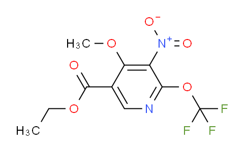 Ethyl 4-methoxy-3-nitro-2-(trifluoromethoxy)pyridine-5-carboxylate
