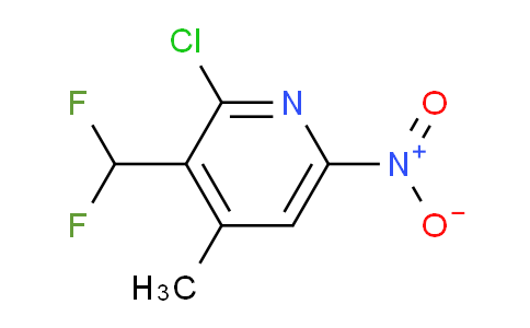 AM45231 | 1805407-32-2 | 2-Chloro-3-(difluoromethyl)-4-methyl-6-nitropyridine