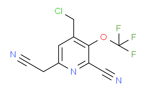 AM45232 | 1806186-90-2 | 4-(Chloromethyl)-2-cyano-3-(trifluoromethoxy)pyridine-6-acetonitrile