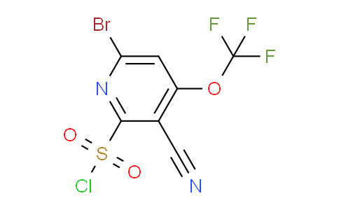 AM45242 | 1806028-39-6 | 6-Bromo-3-cyano-4-(trifluoromethoxy)pyridine-2-sulfonyl chloride