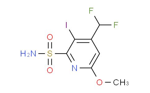 AM45244 | 1806948-66-2 | 4-(Difluoromethyl)-3-iodo-6-methoxypyridine-2-sulfonamide