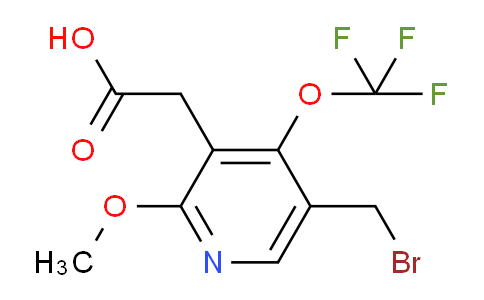 AM45249 | 1805918-25-5 | 5-(Bromomethyl)-2-methoxy-4-(trifluoromethoxy)pyridine-3-acetic acid