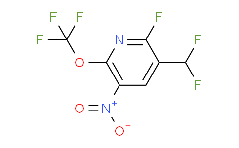 AM45250 | 1804739-38-5 | 3-(Difluoromethyl)-2-fluoro-5-nitro-6-(trifluoromethoxy)pyridine
