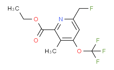 AM45256 | 1361735-08-1 | Ethyl 6-(fluoromethyl)-3-methyl-4-(trifluoromethoxy)pyridine-2-carboxylate