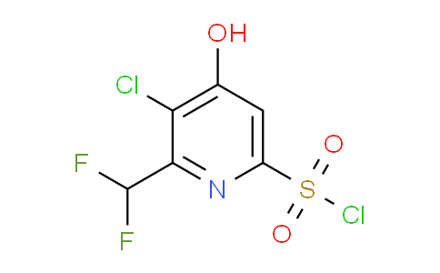 AM45259 | 1806003-62-2 | 3-Chloro-2-(difluoromethyl)-4-hydroxypyridine-6-sulfonyl chloride