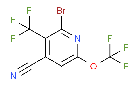 AM45270 | 1806154-42-6 | 2-Bromo-4-cyano-6-(trifluoromethoxy)-3-(trifluoromethyl)pyridine
