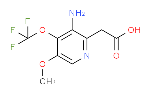 AM45282 | 1804602-41-2 | 3-Amino-5-methoxy-4-(trifluoromethoxy)pyridine-2-acetic acid