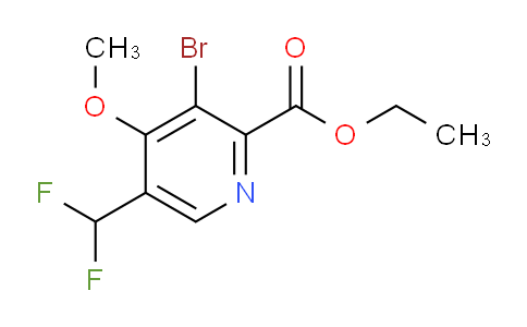 AM45285 | 1804966-39-9 | Ethyl 3-bromo-5-(difluoromethyl)-4-methoxypyridine-2-carboxylate