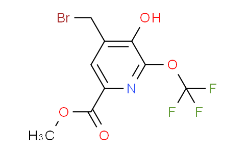 AM45286 | 1804359-11-2 | Methyl 4-(bromomethyl)-3-hydroxy-2-(trifluoromethoxy)pyridine-6-carboxylate