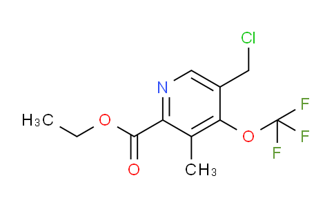 AM45288 | 1361770-77-5 | Ethyl 5-(chloromethyl)-3-methyl-4-(trifluoromethoxy)pyridine-2-carboxylate