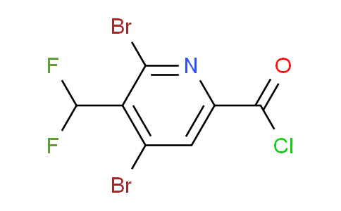 AM45303 | 1806891-75-7 | 2,4-Dibromo-3-(difluoromethyl)pyridine-6-carbonyl chloride