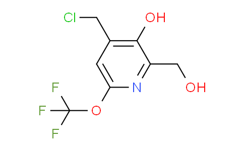 AM45317 | 1804825-91-9 | 4-(Chloromethyl)-3-hydroxy-6-(trifluoromethoxy)pyridine-2-methanol