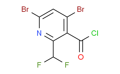AM45318 | 1805284-93-8 | 4,6-Dibromo-2-(difluoromethyl)pyridine-3-carbonyl chloride