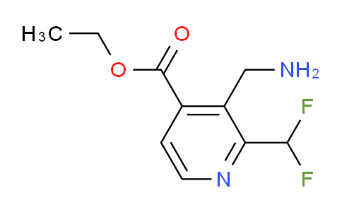 AM45326 | 1805035-73-7 | Ethyl 3-(aminomethyl)-2-(difluoromethyl)pyridine-4-carboxylate
