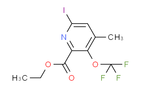 AM45328 | 1804836-99-4 | Ethyl 6-iodo-4-methyl-3-(trifluoromethoxy)pyridine-2-carboxylate