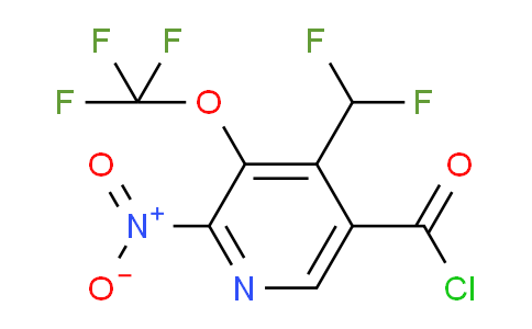 AM45330 | 1805087-98-2 | 4-(Difluoromethyl)-2-nitro-3-(trifluoromethoxy)pyridine-5-carbonyl chloride
