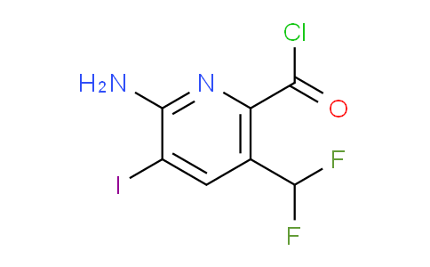 AM45335 | 1806888-05-0 | 2-Amino-5-(difluoromethyl)-3-iodopyridine-6-carbonyl chloride