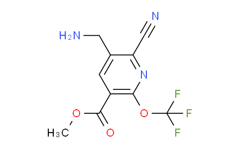 AM45340 | 1804808-03-4 | Methyl 3-(aminomethyl)-2-cyano-6-(trifluoromethoxy)pyridine-5-carboxylate