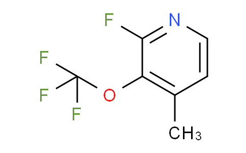 2-Fluoro-4-methyl-3-(trifluoromethoxy)pyridine