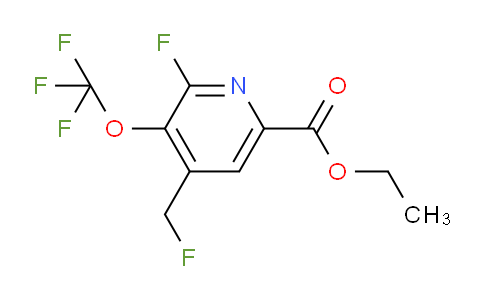 AM45350 | 1806721-41-4 | Ethyl 2-fluoro-4-(fluoromethyl)-3-(trifluoromethoxy)pyridine-6-carboxylate