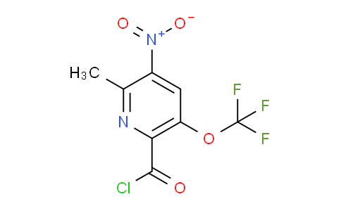 AM45352 | 1806762-82-2 | 2-Methyl-3-nitro-5-(trifluoromethoxy)pyridine-6-carbonyl chloride