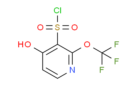 4-Hydroxy-2-(trifluoromethoxy)pyridine-3-sulfonyl chloride