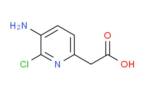 3-Amino-2-chloropyridine-6-acetic acid