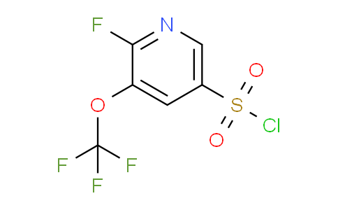 2-Fluoro-3-(trifluoromethoxy)pyridine-5-sulfonyl chloride