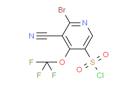 AM45372 | 1806228-37-4 | 2-Bromo-3-cyano-4-(trifluoromethoxy)pyridine-5-sulfonyl chloride