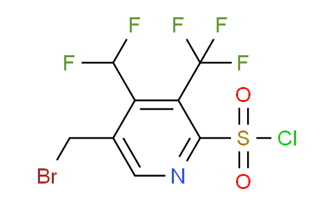 AM45374 | 1361745-83-6 | 5-(Bromomethyl)-4-(difluoromethyl)-3-(trifluoromethyl)pyridine-2-sulfonyl chloride