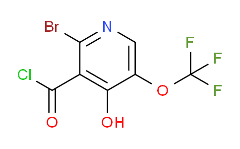 AM45380 | 1804605-76-2 | 2-Bromo-4-hydroxy-5-(trifluoromethoxy)pyridine-3-carbonyl chloride