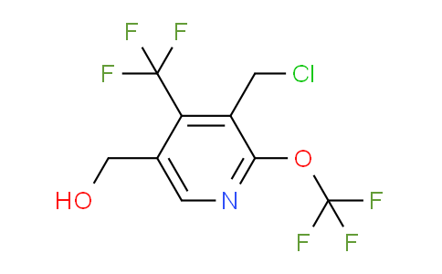 AM45386 | 1805280-34-5 | 3-(Chloromethyl)-2-(trifluoromethoxy)-4-(trifluoromethyl)pyridine-5-methanol