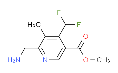 AM45389 | 1806046-01-4 | Methyl 2-(aminomethyl)-4-(difluoromethyl)-3-methylpyridine-5-carboxylate