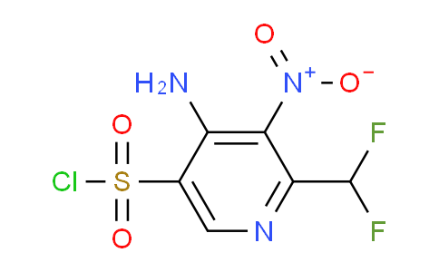 AM45391 | 1806903-12-7 | 4-Amino-2-(difluoromethyl)-3-nitropyridine-5-sulfonyl chloride