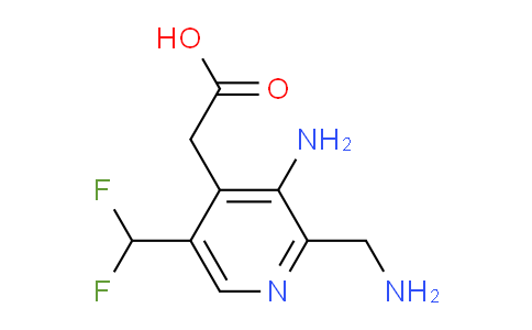 AM45394 | 1805337-67-0 | 3-Amino-2-(aminomethyl)-5-(difluoromethyl)pyridine-4-acetic acid