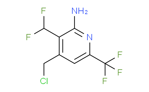 AM45401 | 1805339-15-4 | 2-Amino-4-(chloromethyl)-3-(difluoromethyl)-6-(trifluoromethyl)pyridine