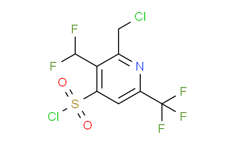 AM45403 | 1361493-15-3 | 2-(Chloromethyl)-3-(difluoromethyl)-6-(trifluoromethyl)pyridine-4-sulfonyl chloride
