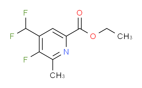 AM45404 | 1805527-27-8 | Ethyl 4-(difluoromethyl)-3-fluoro-2-methylpyridine-6-carboxylate