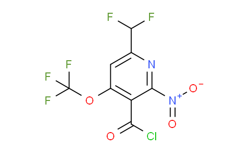 AM45414 | 1805087-67-5 | 6-(Difluoromethyl)-2-nitro-4-(trifluoromethoxy)pyridine-3-carbonyl chloride