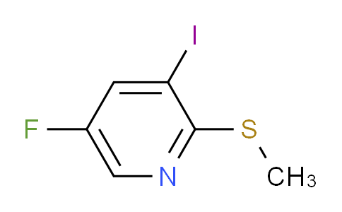 AM45423 | 1803765-89-0 | 5-Fluoro-3-iodo-2-(methylthio)pyridine