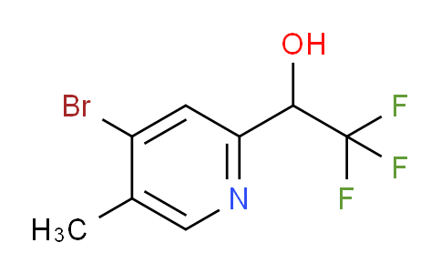 AM45436 | 1382851-48-0 | 1-(4-Bromo-5-methylpyridin-2-yl)-2,2,2-trifluoroethan-1-ol