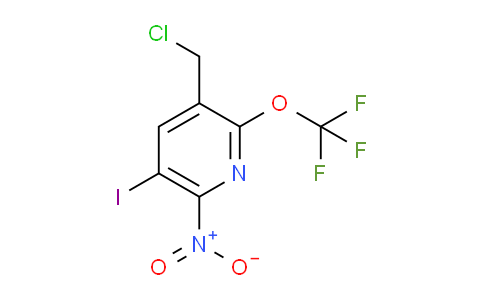 AM45439 | 1806235-71-1 | 3-(Chloromethyl)-5-iodo-6-nitro-2-(trifluoromethoxy)pyridine