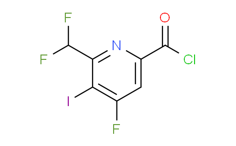 AM45440 | 1807102-00-6 | 2-(Difluoromethyl)-4-fluoro-3-iodopyridine-6-carbonyl chloride