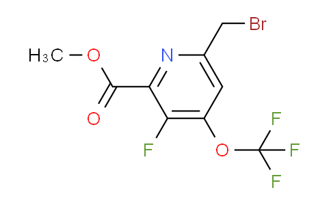 AM45444 | 1803703-56-1 | Methyl 6-(bromomethyl)-3-fluoro-4-(trifluoromethoxy)pyridine-2-carboxylate