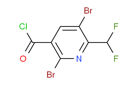 AM45450 | 1804448-14-3 | 3,6-Dibromo-2-(difluoromethyl)pyridine-5-carbonyl chloride