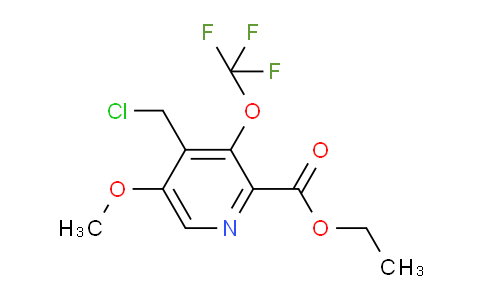 AM45451 | 1805992-70-4 | Ethyl 4-(chloromethyl)-5-methoxy-3-(trifluoromethoxy)pyridine-2-carboxylate