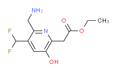AM45452 | 1806863-35-3 | Ethyl 2-(aminomethyl)-3-(difluoromethyl)-5-hydroxypyridine-6-acetate
