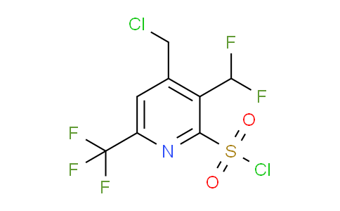 AM45459 | 1361808-81-2 | 4-(Chloromethyl)-3-(difluoromethyl)-6-(trifluoromethyl)pyridine-2-sulfonyl chloride