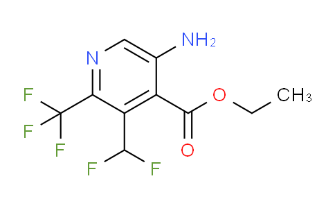 AM45463 | 1805153-78-9 | Ethyl 5-amino-3-(difluoromethyl)-2-(trifluoromethyl)pyridine-4-carboxylate